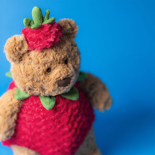JELLYCAT Bartholomew Bear Strawberry