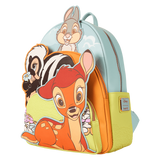 LOUNGEFLY | DISNEY Bambi & Friends Triple Pocket Mini Backpack