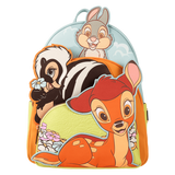 LOUNGEFLY | DISNEY Bambi & Friends Triple Pocket Mini Backpack