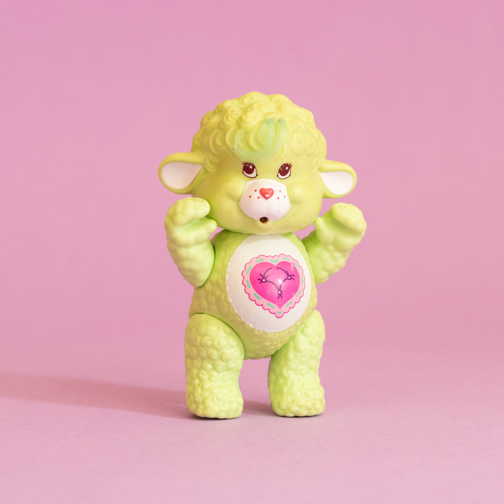 CARE BEARS Vintage 80s Gentle Heart Lamb Cousin