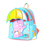 LOUNGEFLY | CARE BEARS Cheer Bear & Share Bear Rainbow Umbrella Mini Backpack