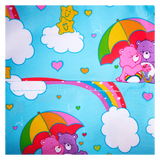 LOUNGEFLY | CARE BEARS Cheer Bear & Share Bear Rainbow Umbrella Mini Backpack