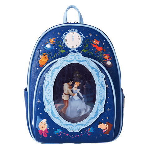 LOUNGEFLY | DISNEY Cinderella 75th Anniversary Royal Ball Lenticular Mini Backpack