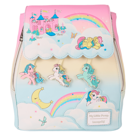 LOUNGEFLY | MY LITTLE PONY Equestria Drawstring Mini Backpack