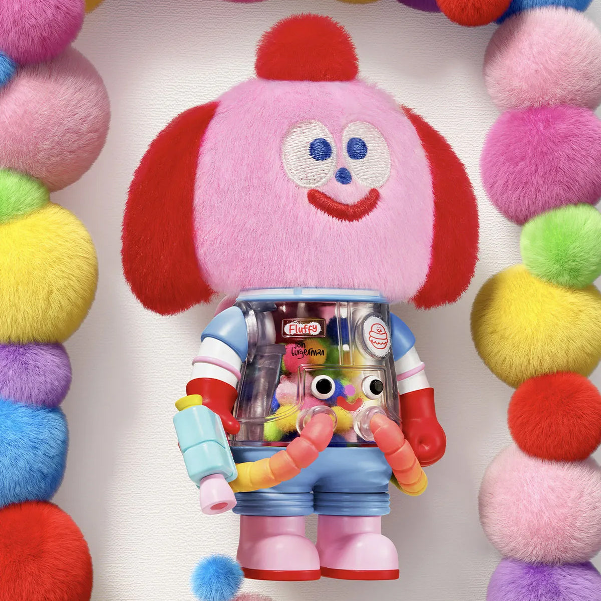 POP MART MEGA SPACE MOLLY 100% Series 4 - Jon Burgerman (Basic)