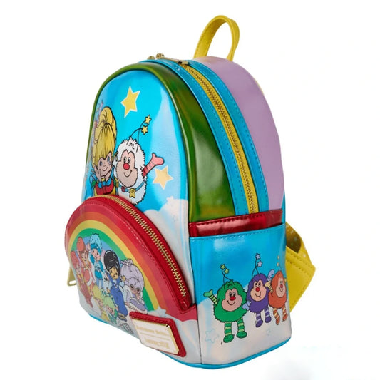 LOUNGEFLY | Rainbow Brite Exclusive The Color Kids Light Up Mini Backpack