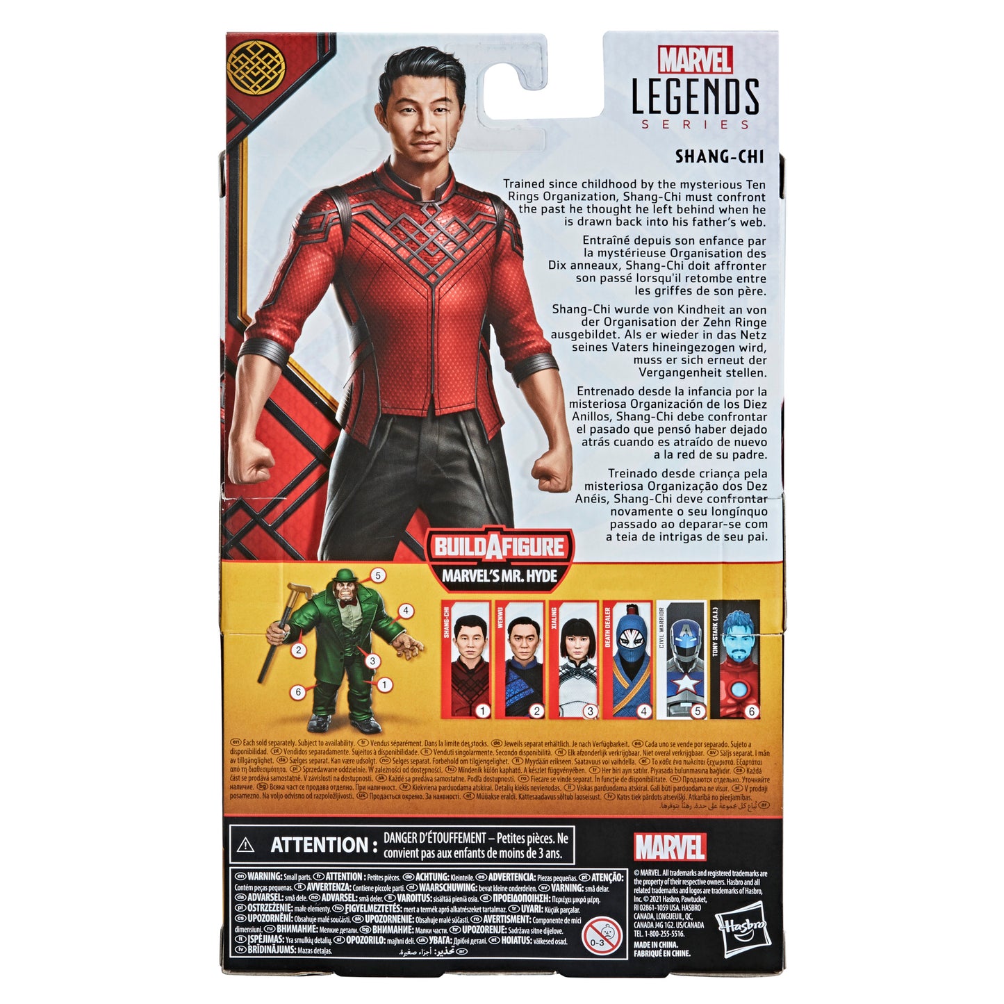 Hasbro Marvel Legends Series Shang-Chi Legend Of Ten Rings 6-inch Shang-Chi