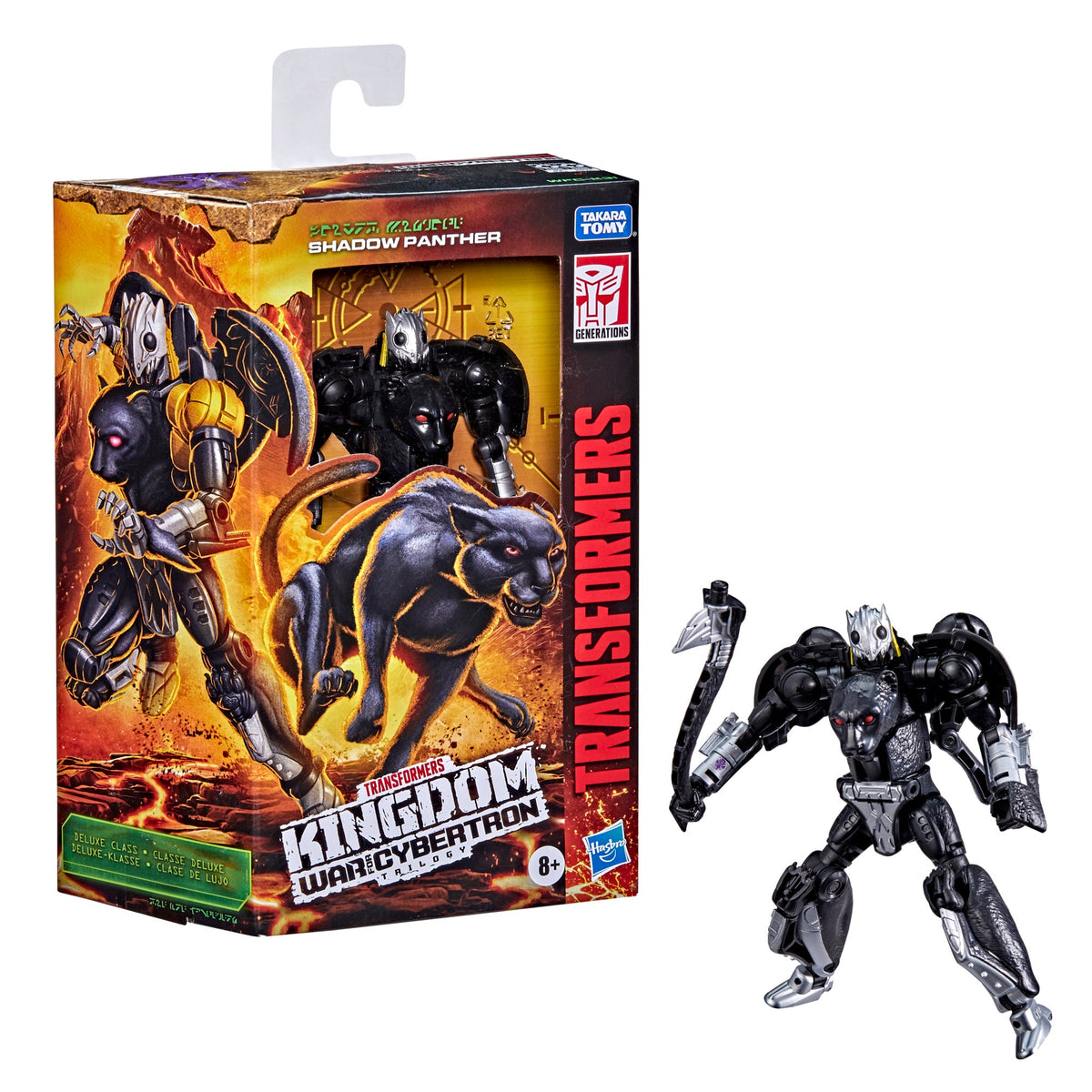 Transformers Generations War for Cybertron: Kingdom Deluxe WFC-K31 Shadow Panther