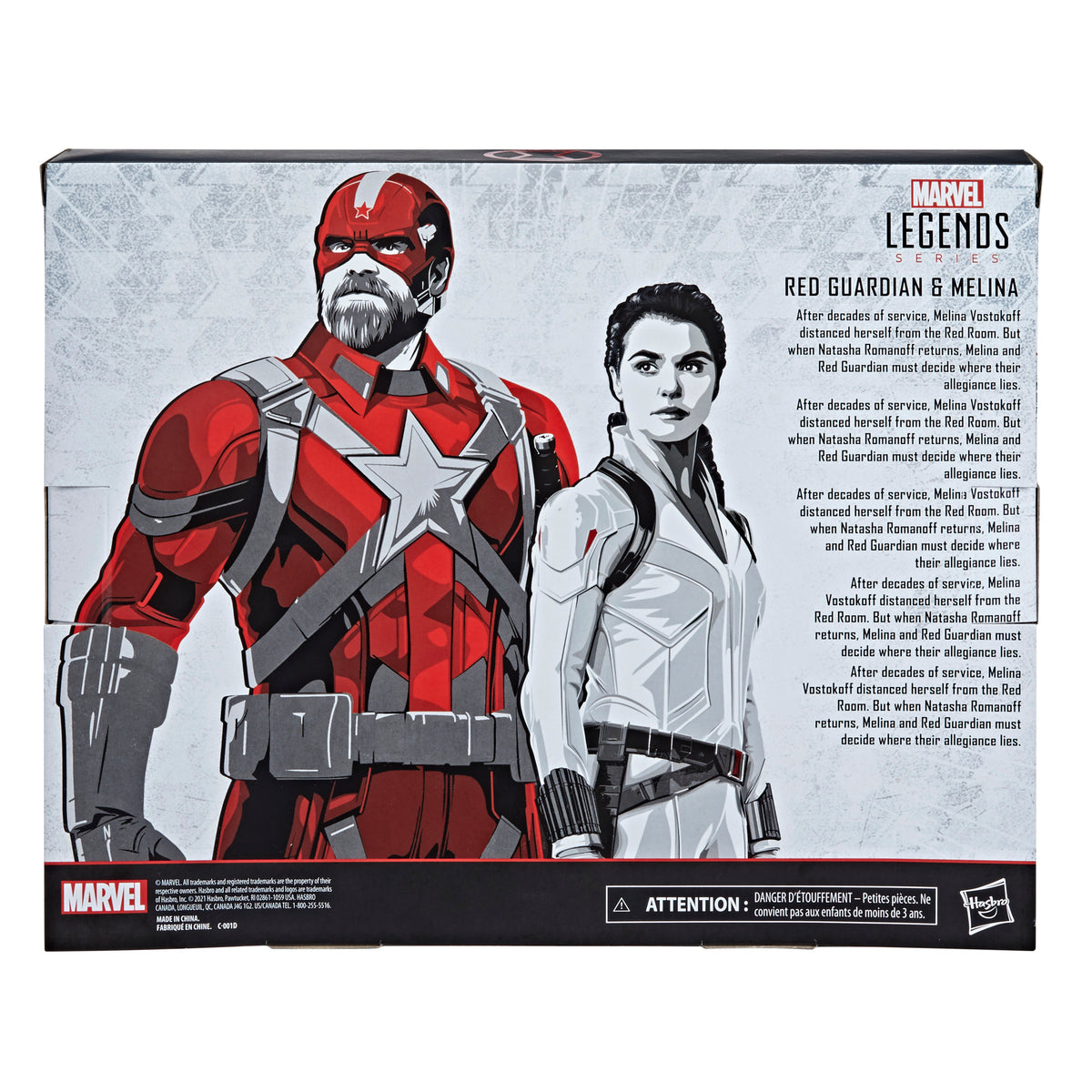 Marvel Legends Series Red Guardian & Melina Vostkoff 2-Pack