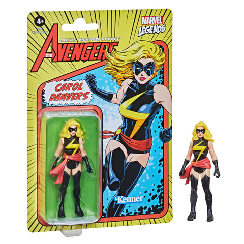 Marvel Legends 3.75 Inch Retro ReCollect Series Carol Danvers