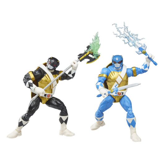 Power Rangers X Teenage Mutant Ninja Turtles Lightning Collection Morphed Donatello and Morphed Leonardo