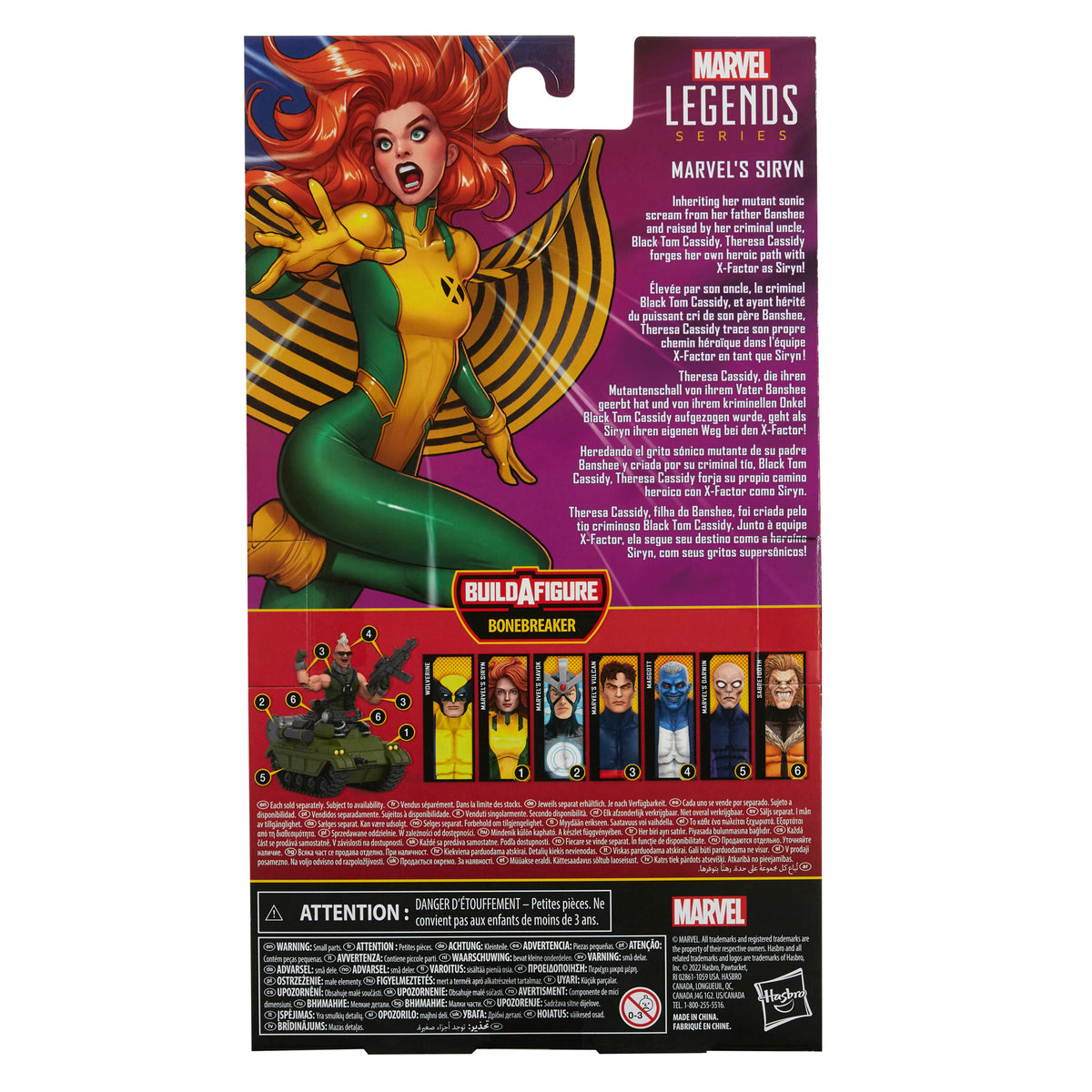 Marvel Legends Series Marvel’s Siryn - PRE-ORDER