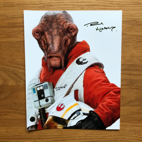 PAUL KASEY AS C'AI THRENALLI 8X10 AUTOGRAPHED