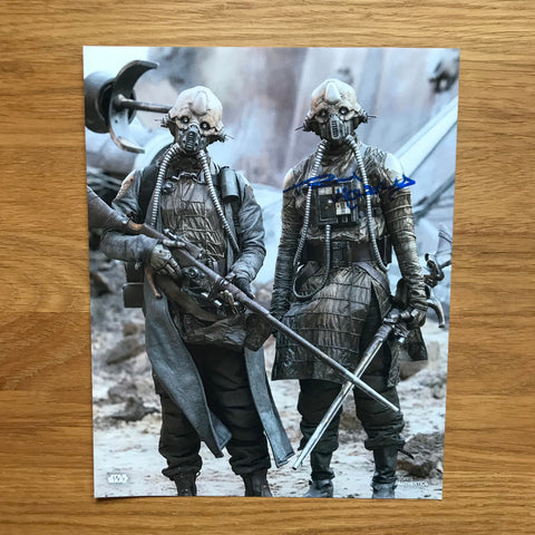PAUL KASEY AS EDRIO TWO TUBES 8X10 AUTOGRAPHED