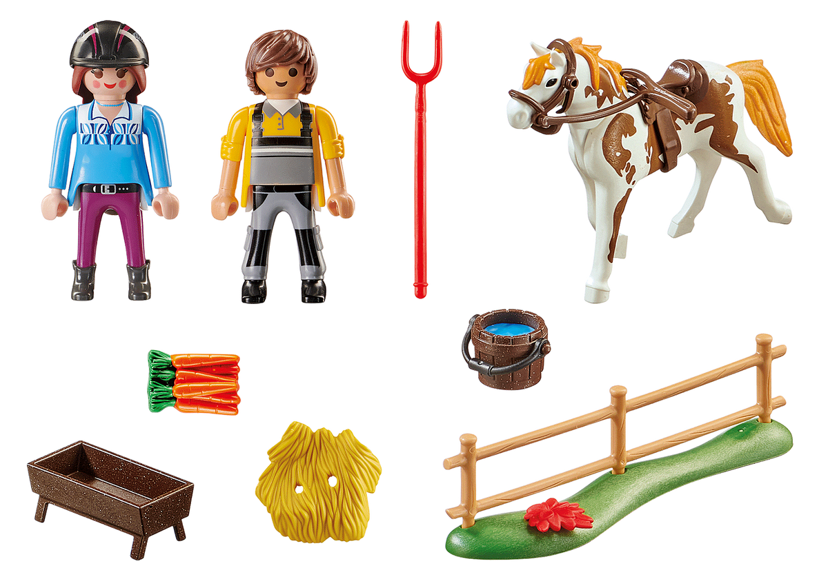 PLAYMOBIL Starter Pack Horseback Riding - 70505