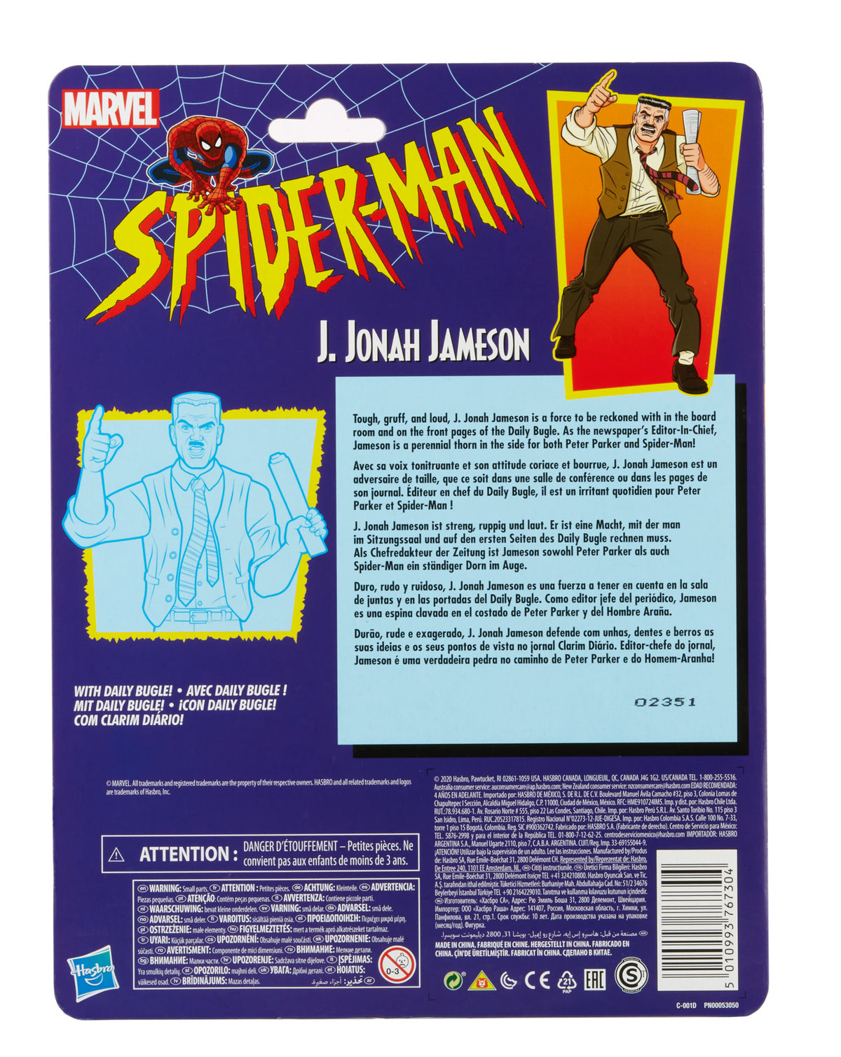 Marvel Legends Retro Action Figure Exclusive - J. Jonah Jameson