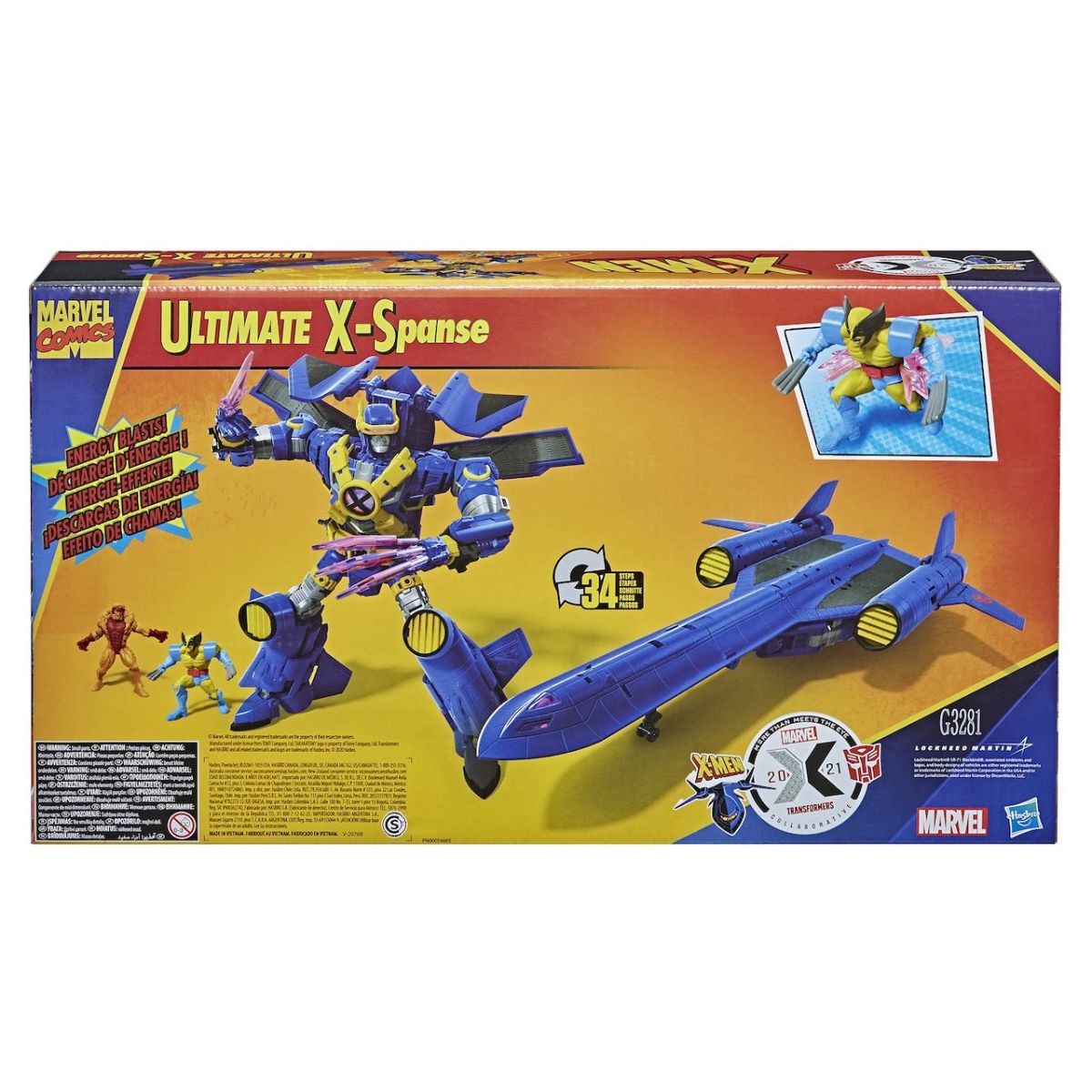 Transformers X Marvel Crossover Ultimate X-Spanse