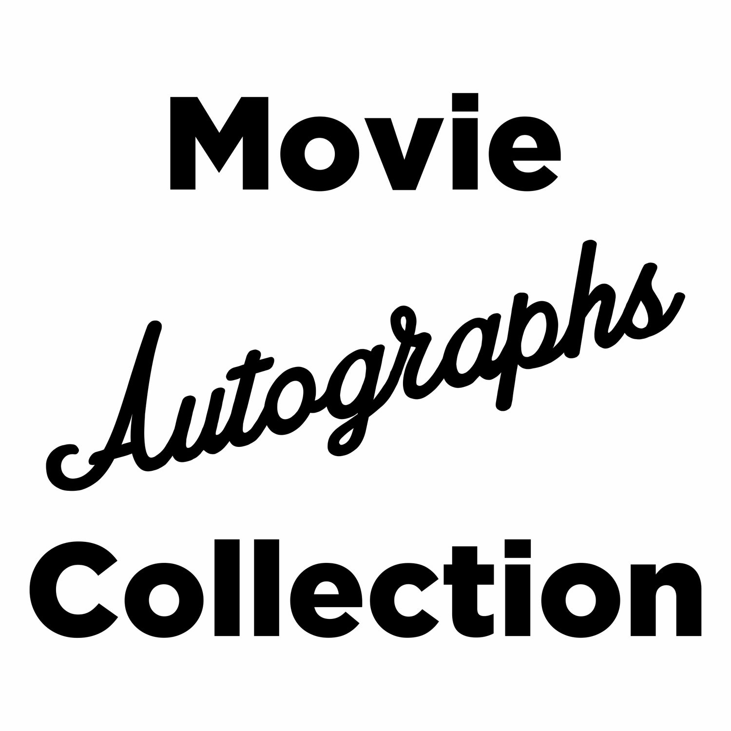 MOVIE AUTOGRAPHS COLLECTION