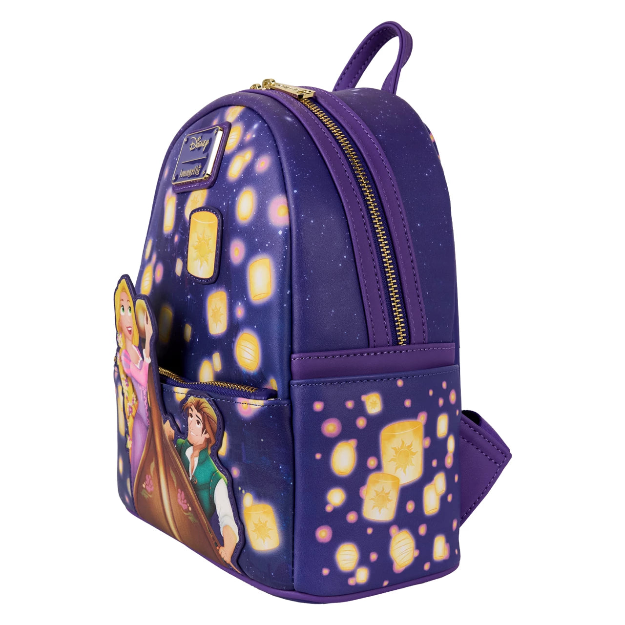 LOUNGEFLY | DISNEY Tangled Rapunzel Lantern Light Up Mini Backpack