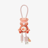 POP MART | CARE BEARS Cozy Life Series-Cable (iPhone) LOVE A-LOT BEAR