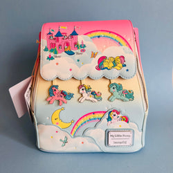 LOUNGEFLY | MY LITTLE PONY RAINBOW OMBRÉ MINI BACKPACK