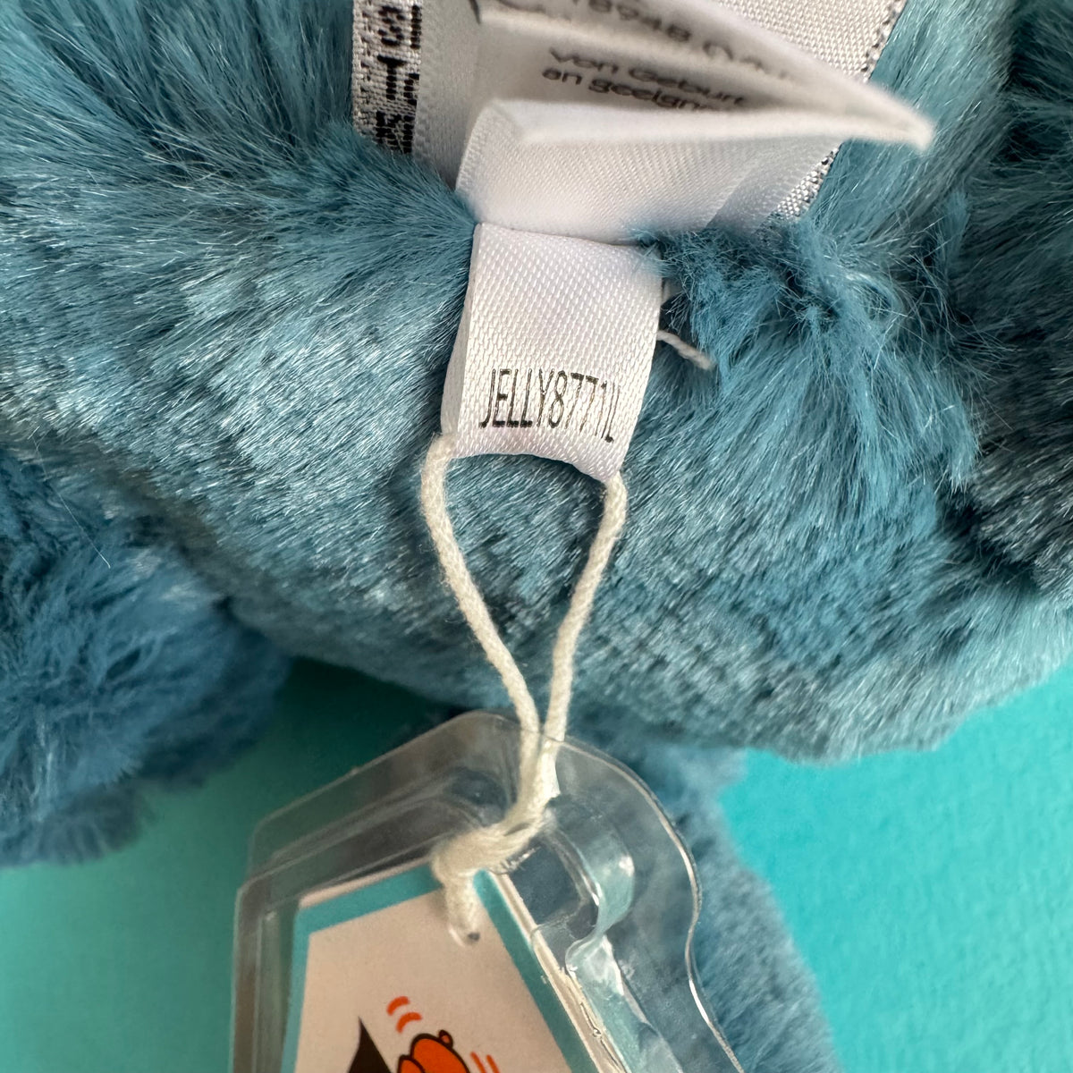 JELLYCAT Bashful Mineral Blue Bunny RETIRED