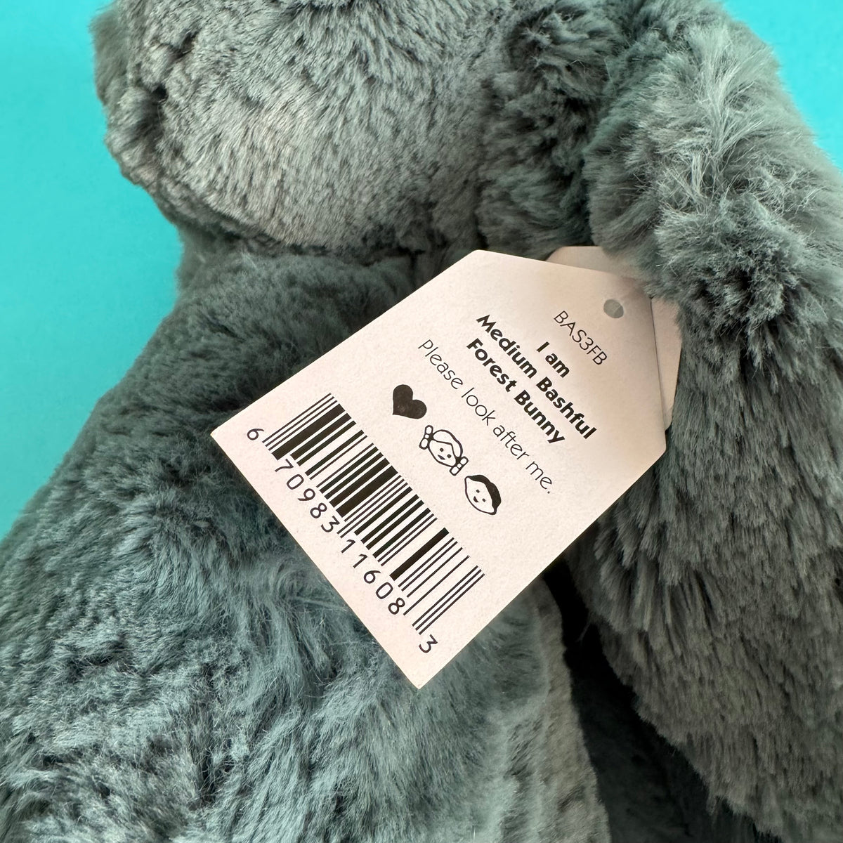 JELLYCAT Bashful Forest Bunny RETIRED