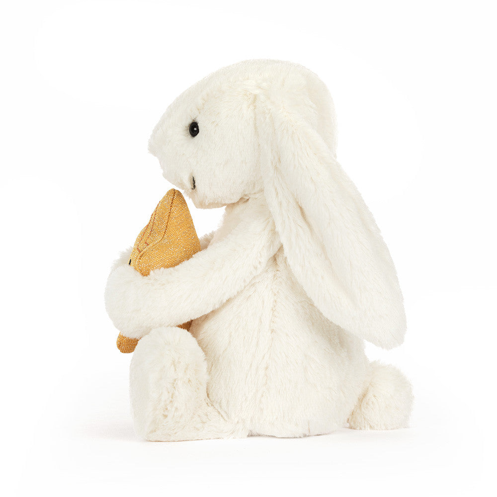 JELLYCAT Cream Bunny with Star