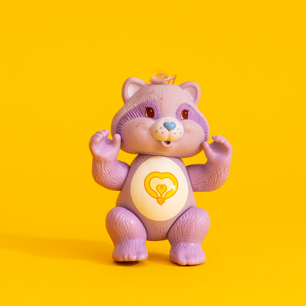 CARE BEARS | Vintage 80s - Bright Heart Raccoon Cousin