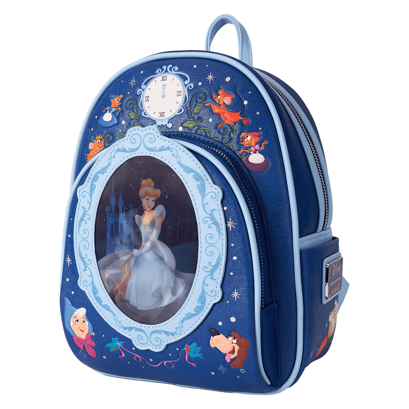 LOUNGEFLY | DISNEY Cinderella 75th Anniversary Royal Ball Lenticular Mini Backpack