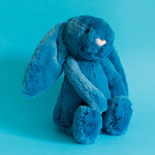 JELLYCAT Bashful Mineral Blue Bunny RETIRED