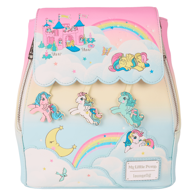 LOUNGEFLY | MY LITTLE PONY Equestria Drawstring Mini Backpack