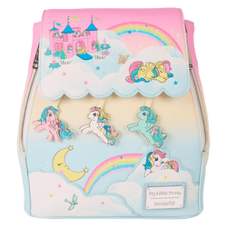 LOUNGEFLY | MY LITTLE PONY Equestria Drawstring Mini Backpack