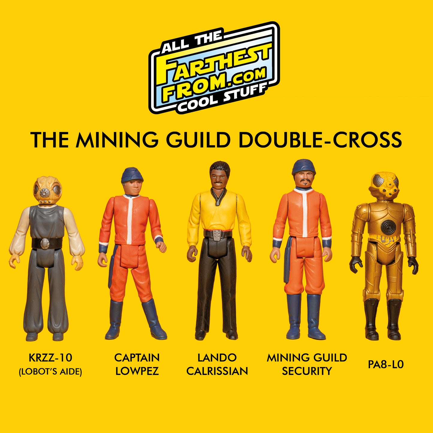 FARTHEST FROM X NO MORE HEROES VINTAGE FIGURE SET 8