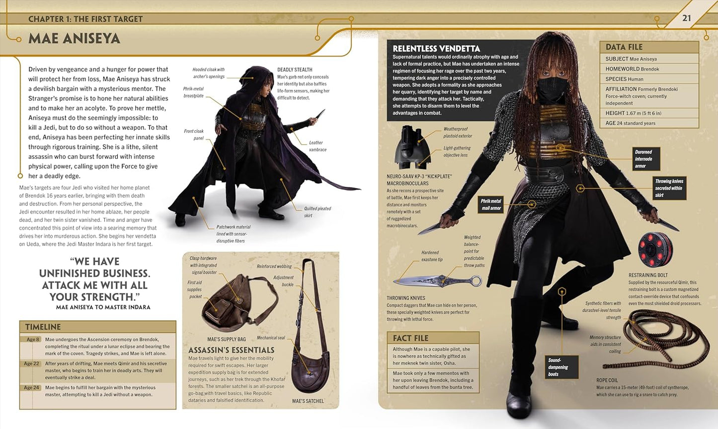 PABLO HIDALGO SIGNED COPY - STAR WARS THE ACOLYTE VISUAL GUIDE