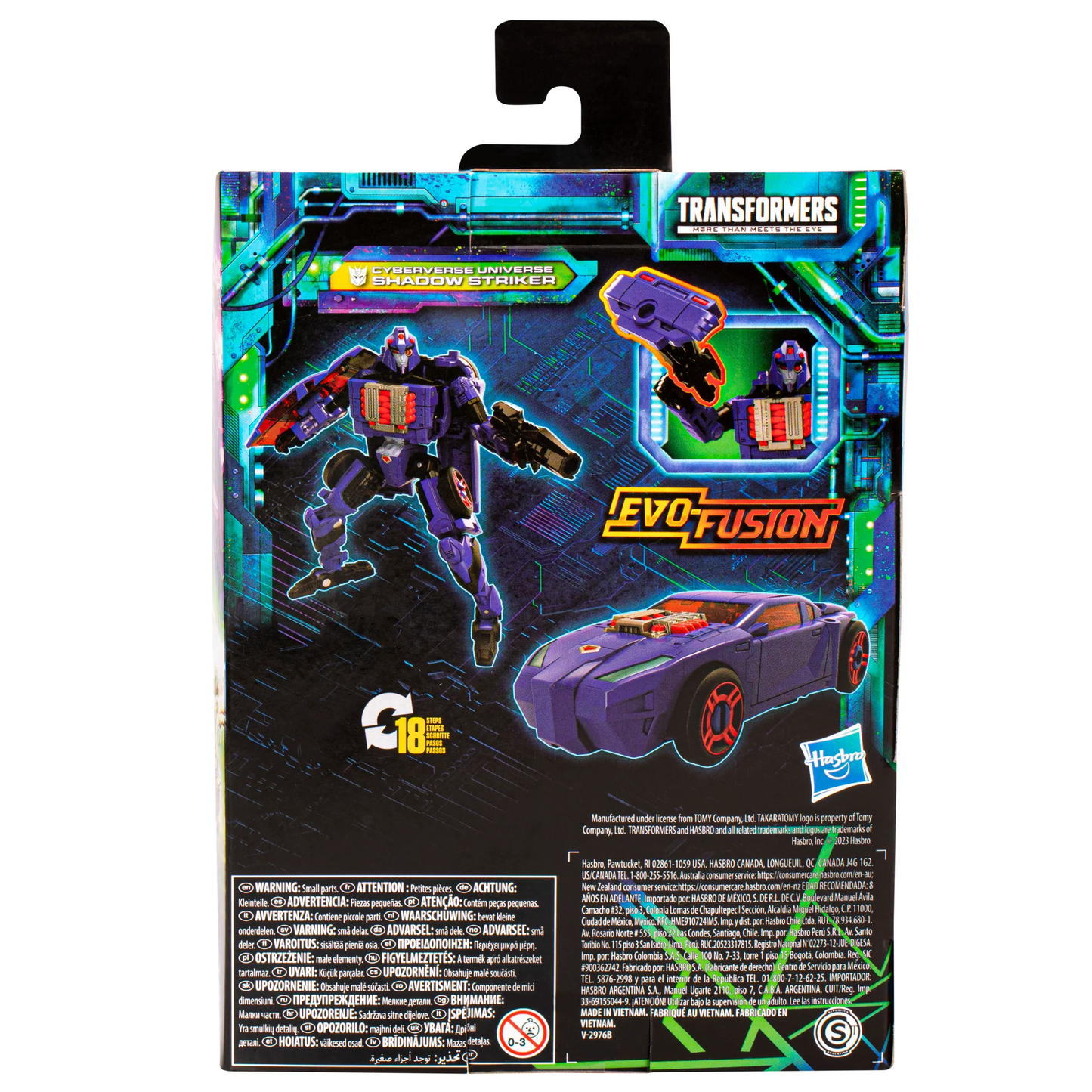 Transformers Legacy Evolution Deluxe Class Cyberverse Universe Shadow Striker