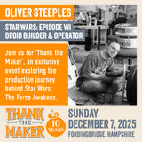 Thank The Maker - The Journey Behind The Star Wars Stories TICKET PRE-ORDER