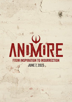 ANDMORE - LIMTED EDITION EVENT LOGO A2 POSTER PRE-ORDER