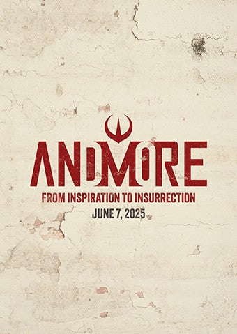 ANDMORE - LIMTED EDITION EVENT LOGO A2 POSTER PRE-ORDER