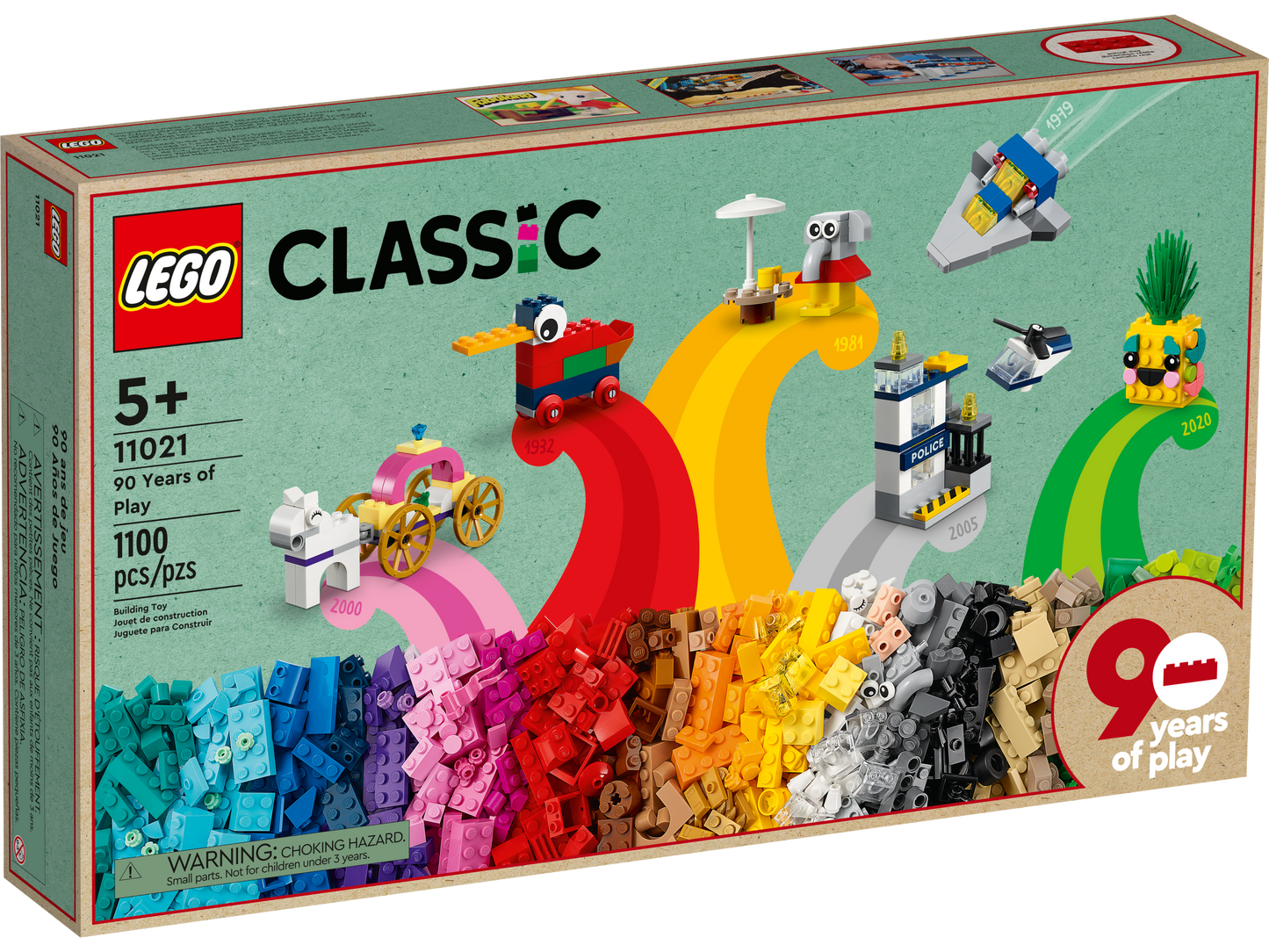 LEGO Classic 90 Years of Play 11021