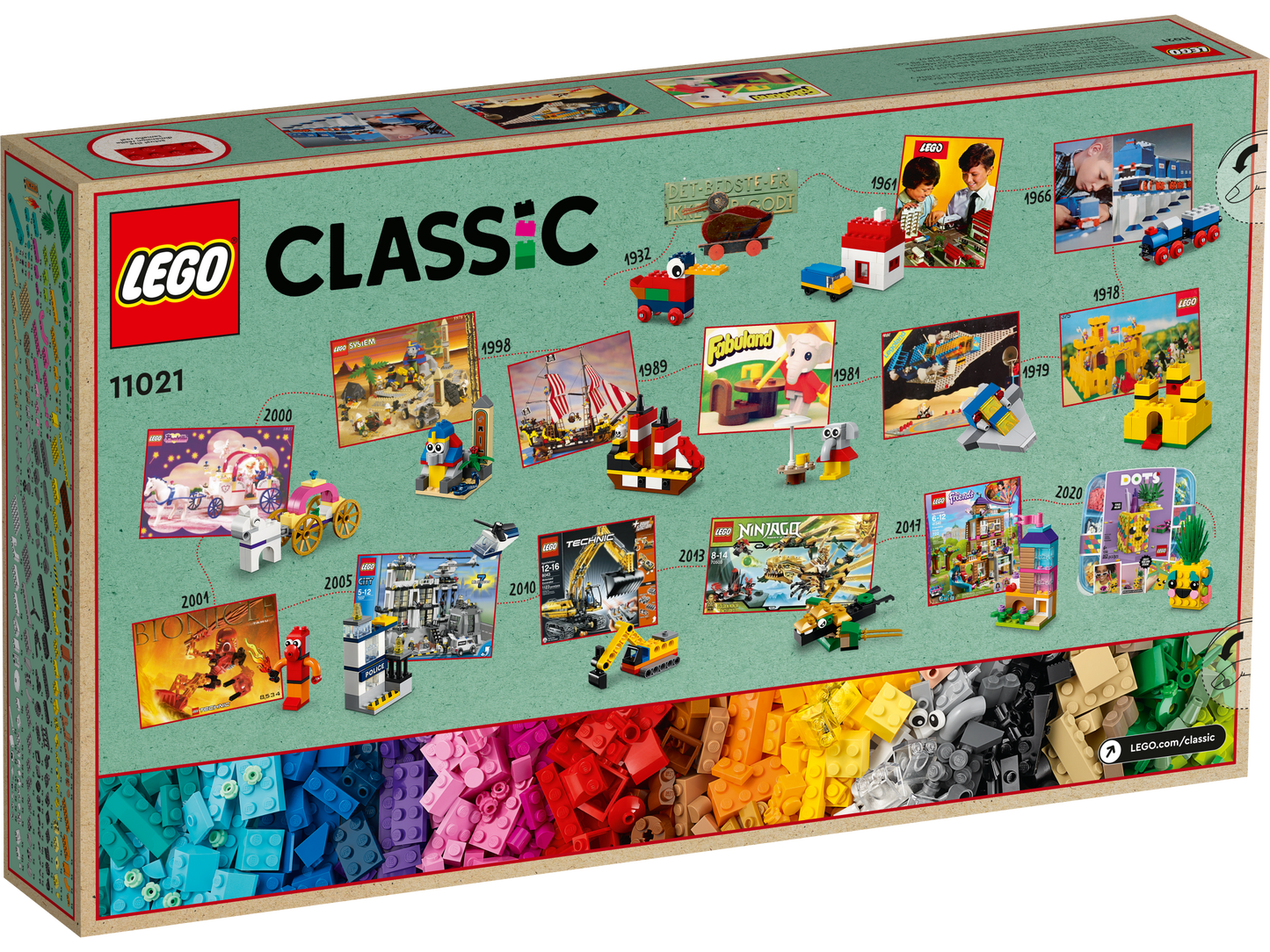 LEGO Classic 90 Years of Play 11021