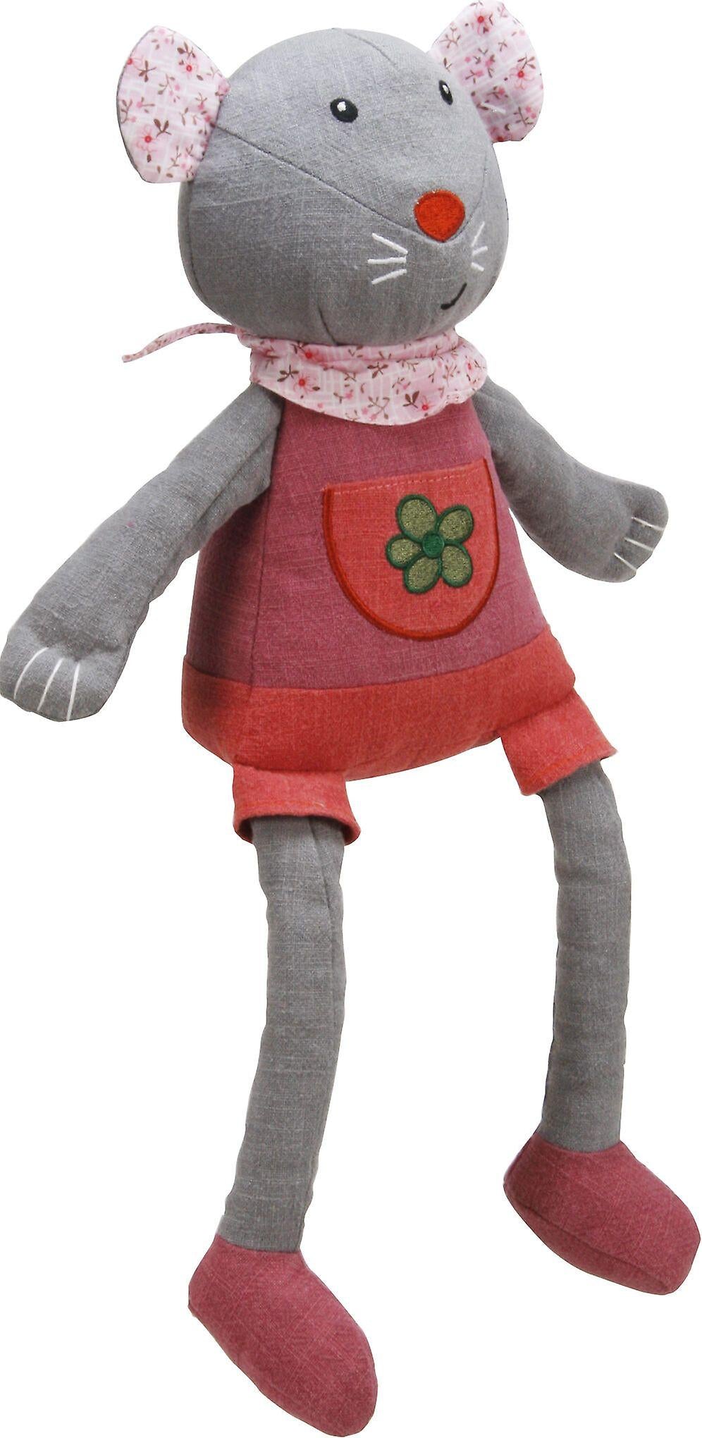 Woven Fabric Miss Mouse