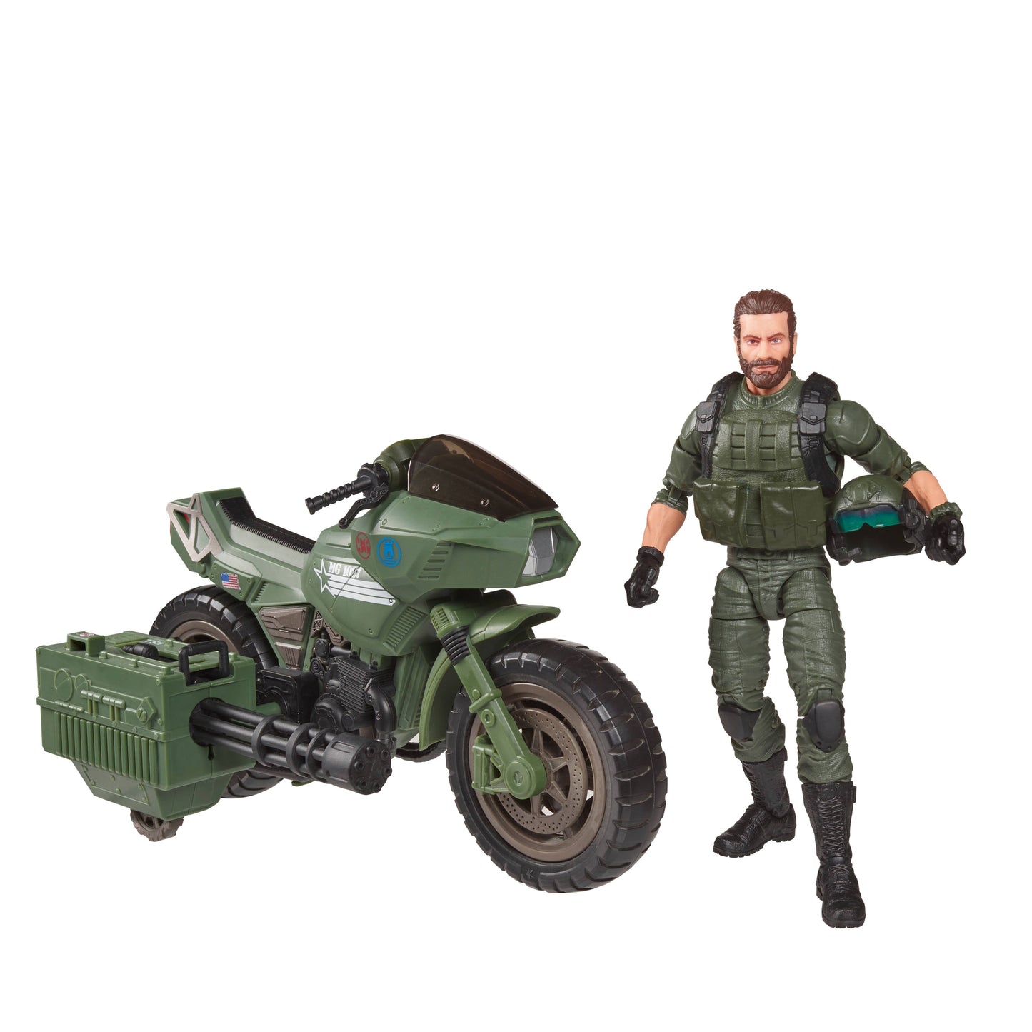 G.I. Joe Classified Series Alvin “Breaker” Kinney with RAM Cycle