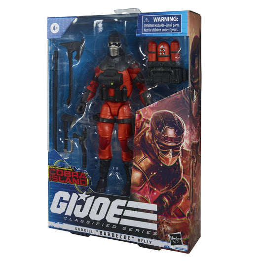 G.I. Joe Classified Series Gabriel “Barbecue” Kelly Action Figure