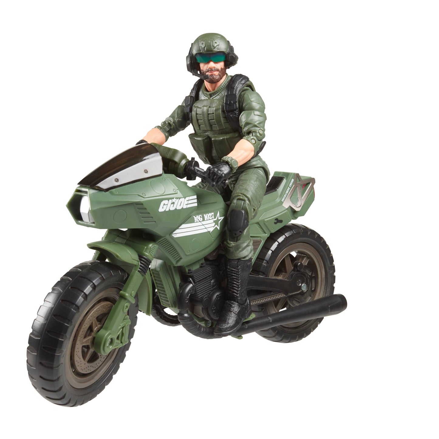 G.I. Joe Classified Series Alvin “Breaker” Kinney with RAM Cycle