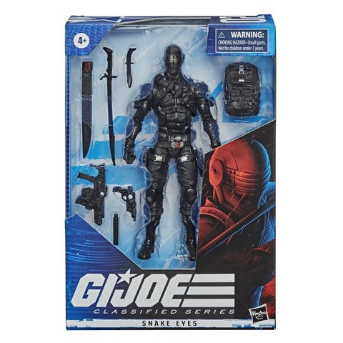 G.I. Joe 6" Classified Series Action Figure -  Snake Eyes