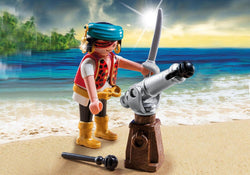 PLAYMOBIL Special PLUS Pirate with Cannon - 5378