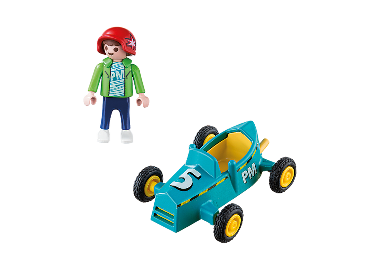 PLAYMOBIL Special PLUS Boy with Go-Kart - 5382