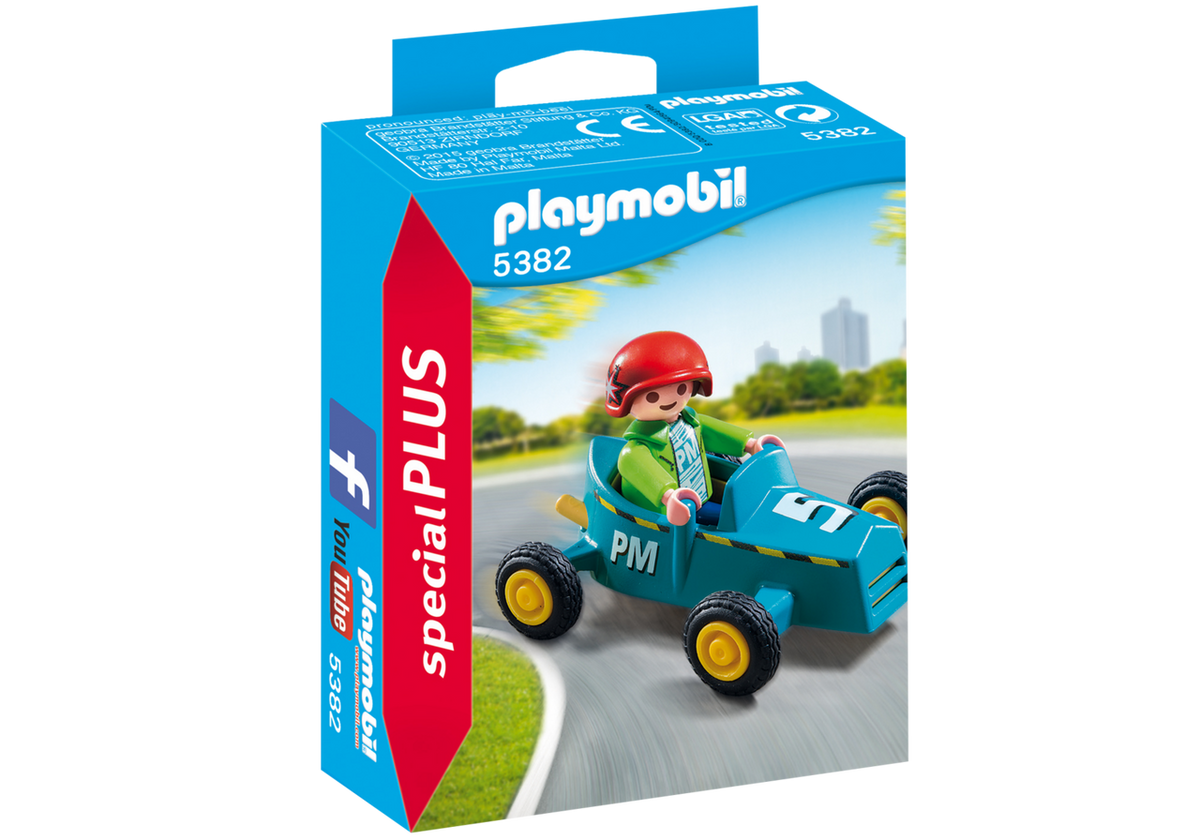 PLAYMOBIL Special PLUS Boy with Go-Kart - 5382