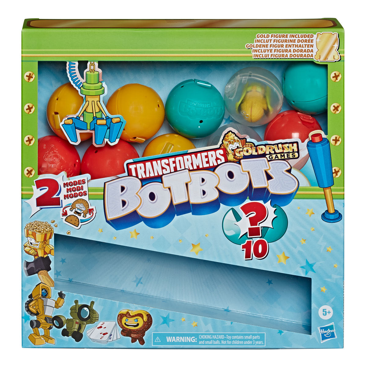 Transformers Gold Rush Games BotBots - Claw Machine